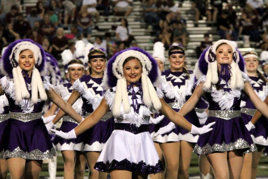 The PN-G Indianettes perform during the season-opening football game on Friday, Aug. 31.