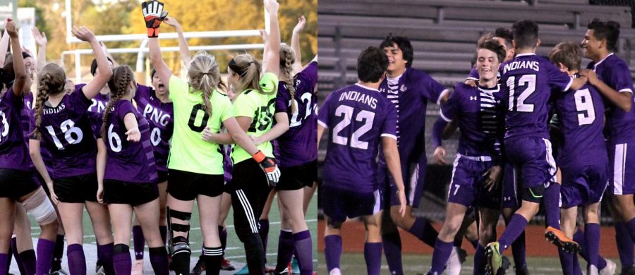 The+boys+and+girls+varsity+soccer+teams+begin+postseason+play+in+the+Class+5A+Bidistrict+Playoff+round+on+Thursday.