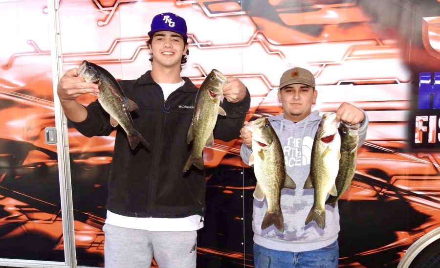 PN-G’s Thomas Reinholt and Hayden Rydercame in 66th place during the Feb. 8 SETX High School Fishing Association tournament at Lake Sam Rayburn.