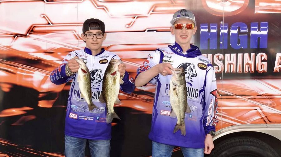 PN-G’s Keegan Trahan and Avery Jungen came in 90th place during the Feb. 8 SETX High School Fishing Association tournament at Lake Sam Rayburn.